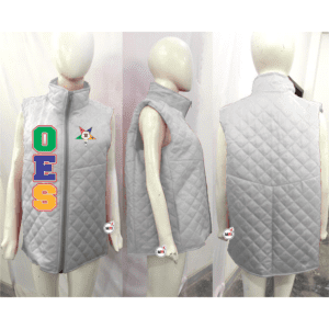Order Of The Eastern Star Quilted Vest
