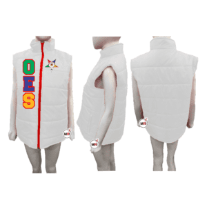 Order Of The Eastern Star Quilted Vest