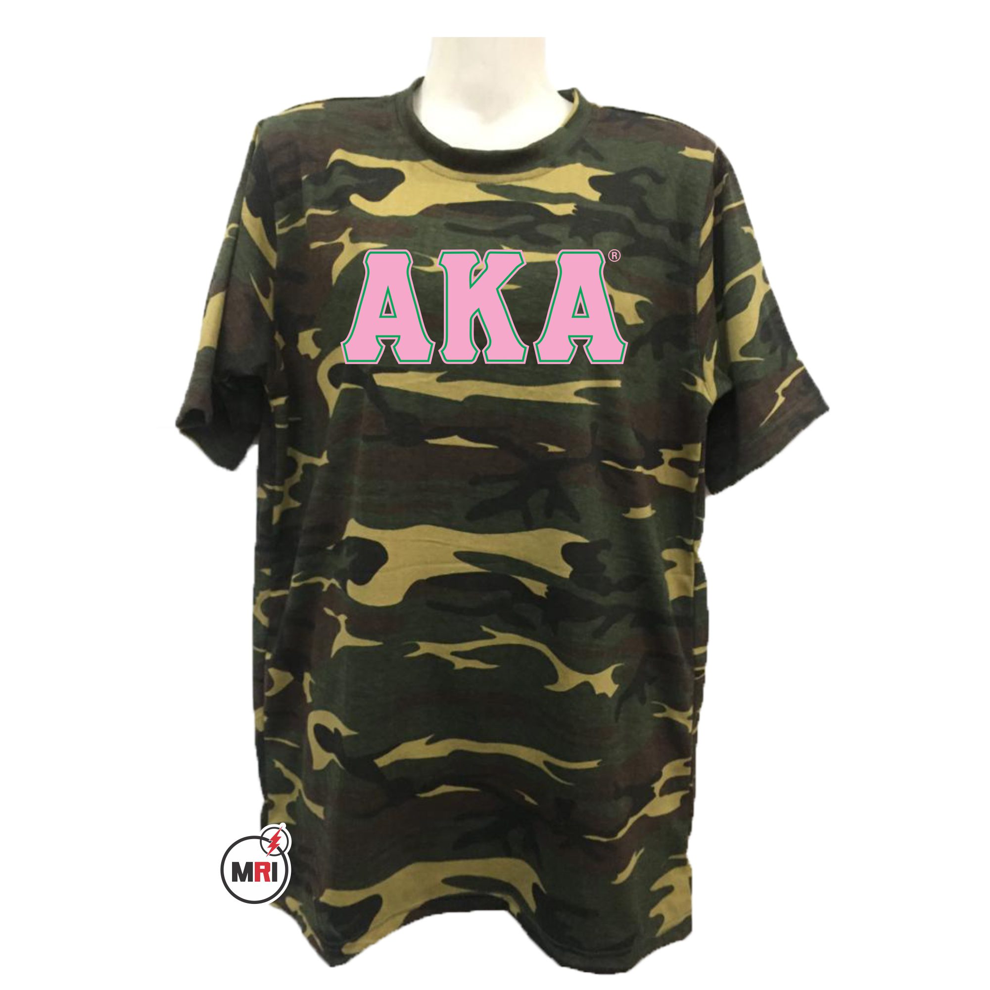 Alpha Kappa Alpha Camo T-Shirt