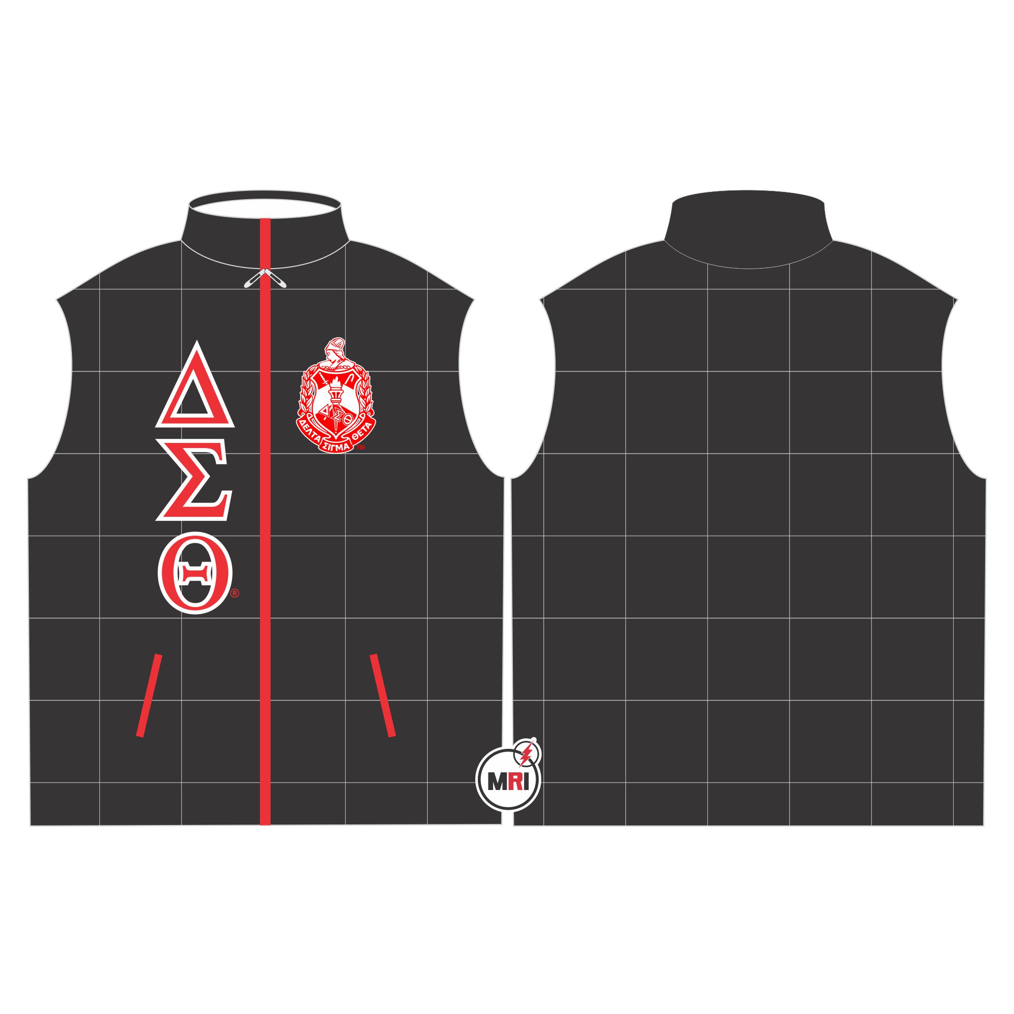 Delta Sigma Theta Quilted Vest