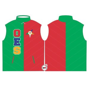 Order Of The Eastern Star Quilted Vest