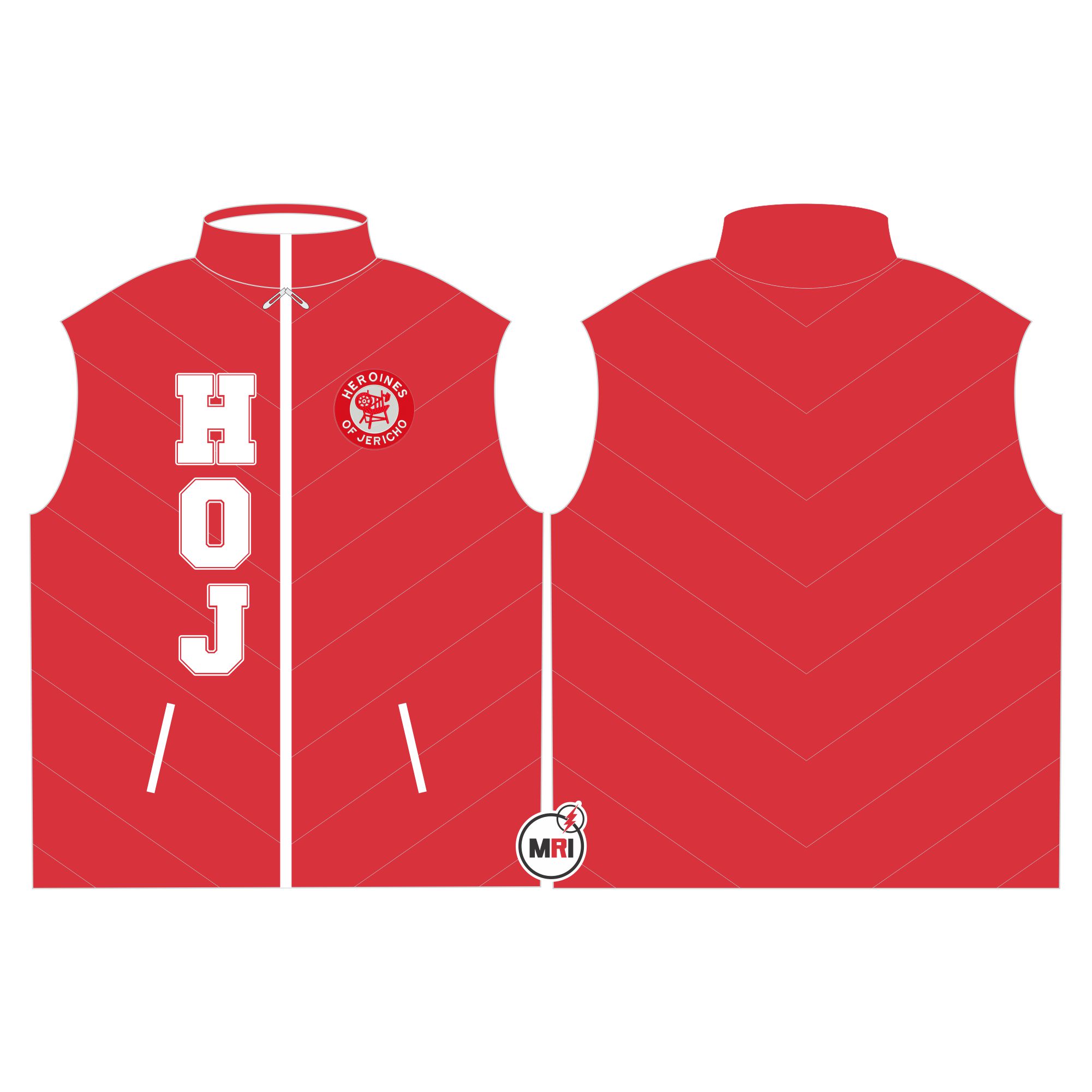 Heroines Of Jericho Quilted Vest