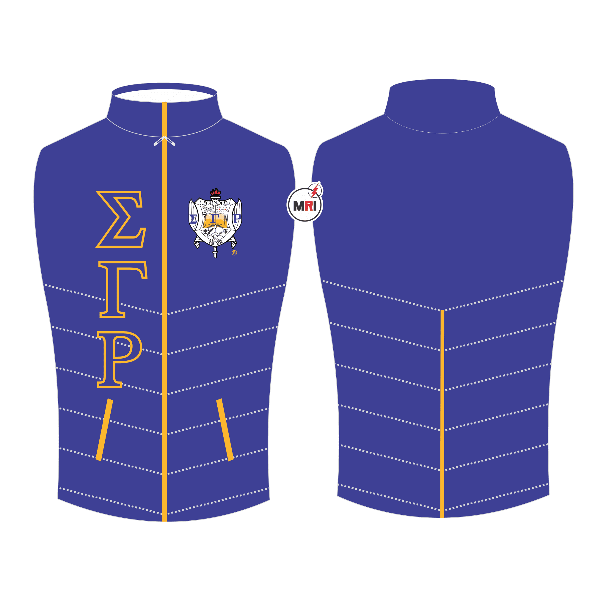 Sigma Gamma Rho Quilted Vest