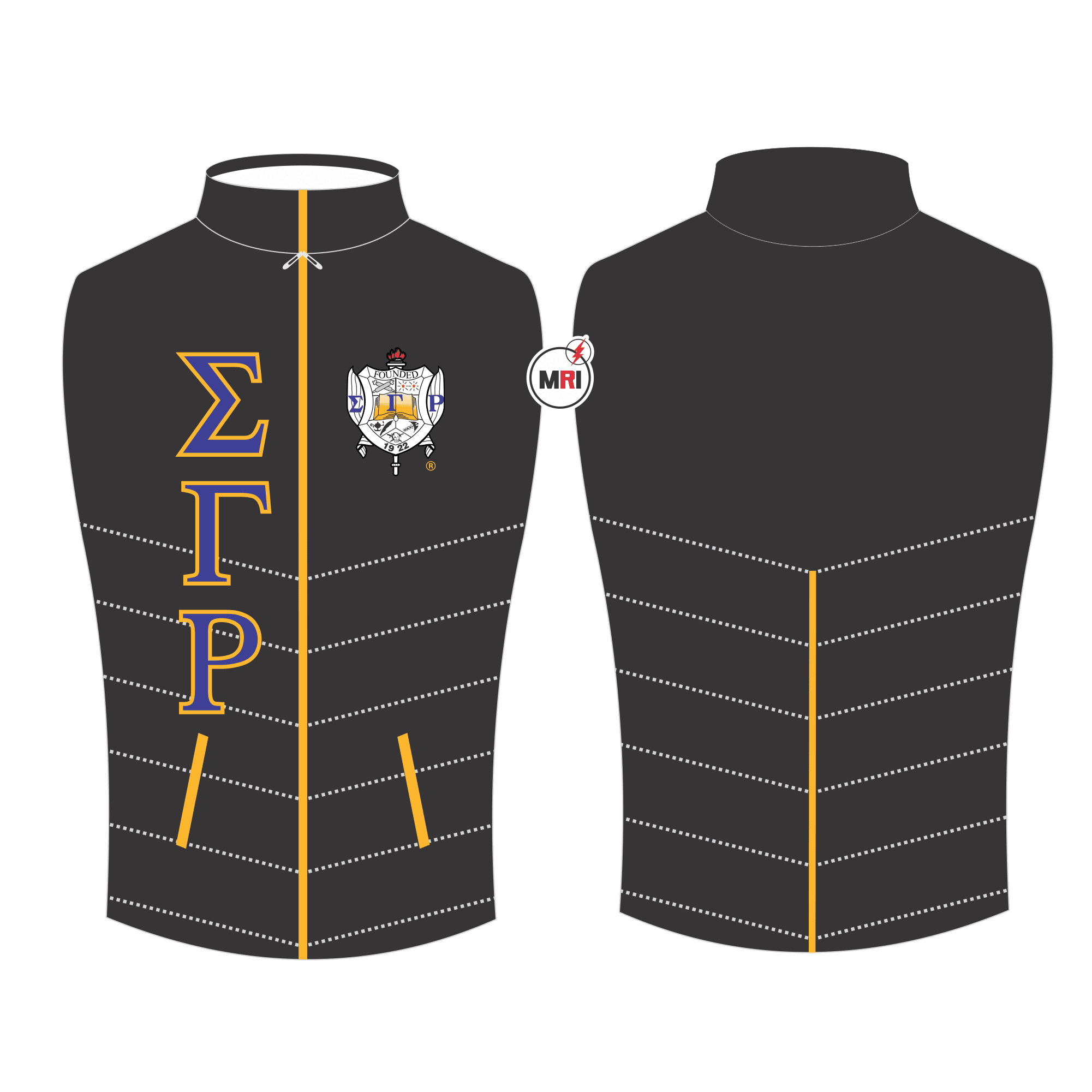 Sigma Gamma Rho Quilted Vest