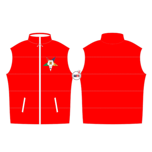 Order Of The Eastern Star Quilted Vest