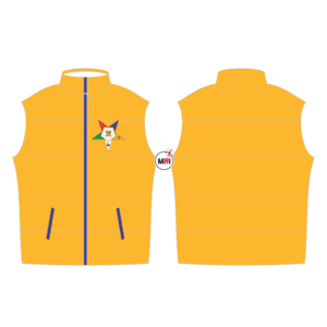 Order Of The Eastern Star Quilted Vest