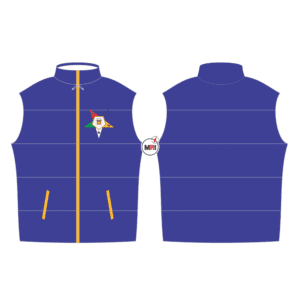 Order Of The Eastern Star Quilted Vest