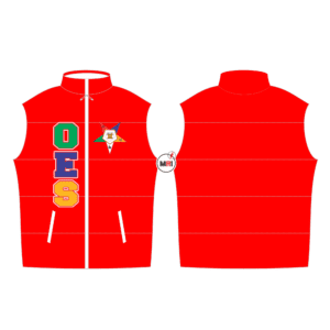 Order Of The Eastern Star Quilted Vest