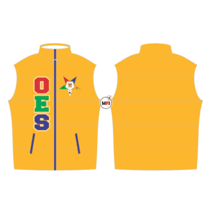 Order Of The Eastern Star Quilted Vest
