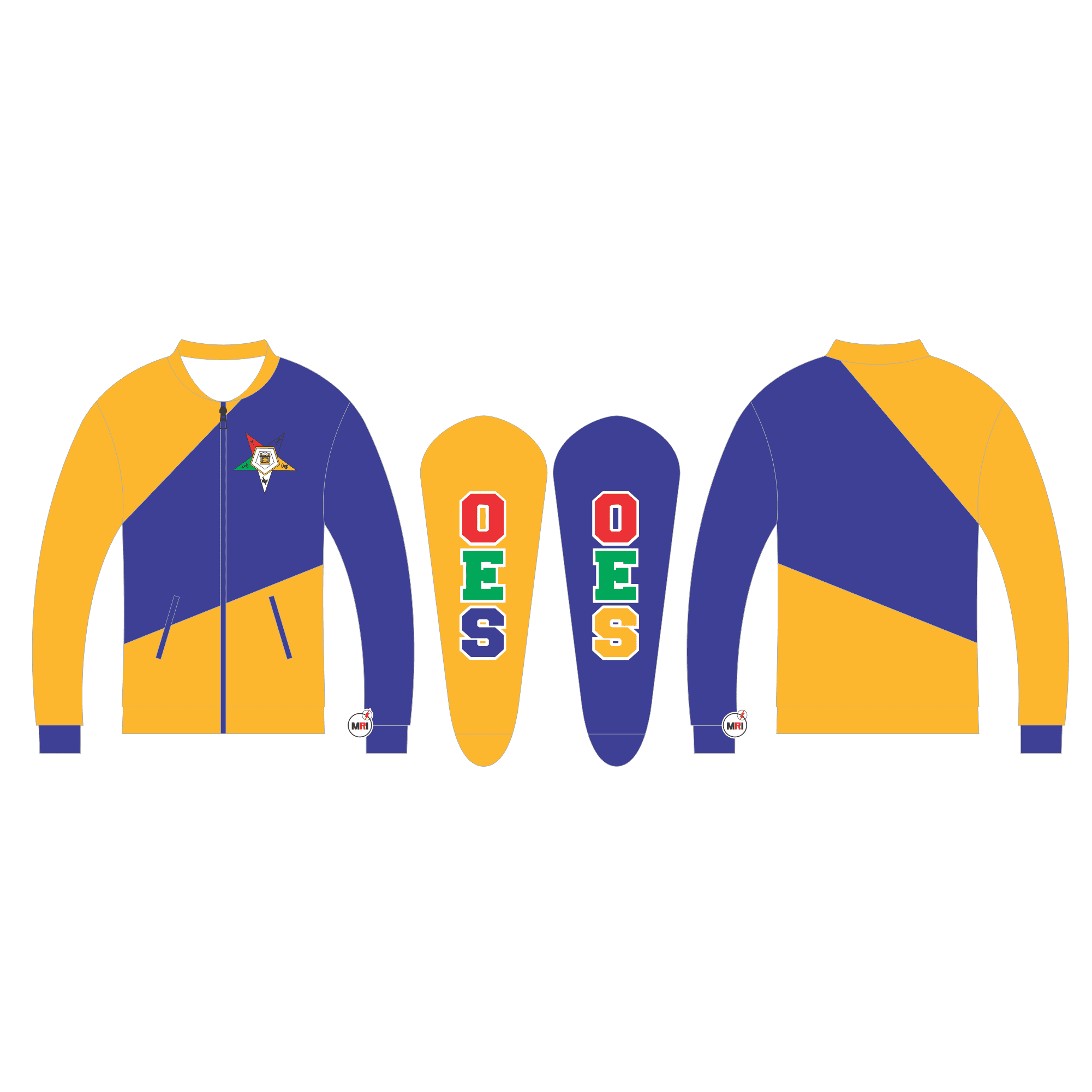 Order Of The Eastern Star Track Jacket