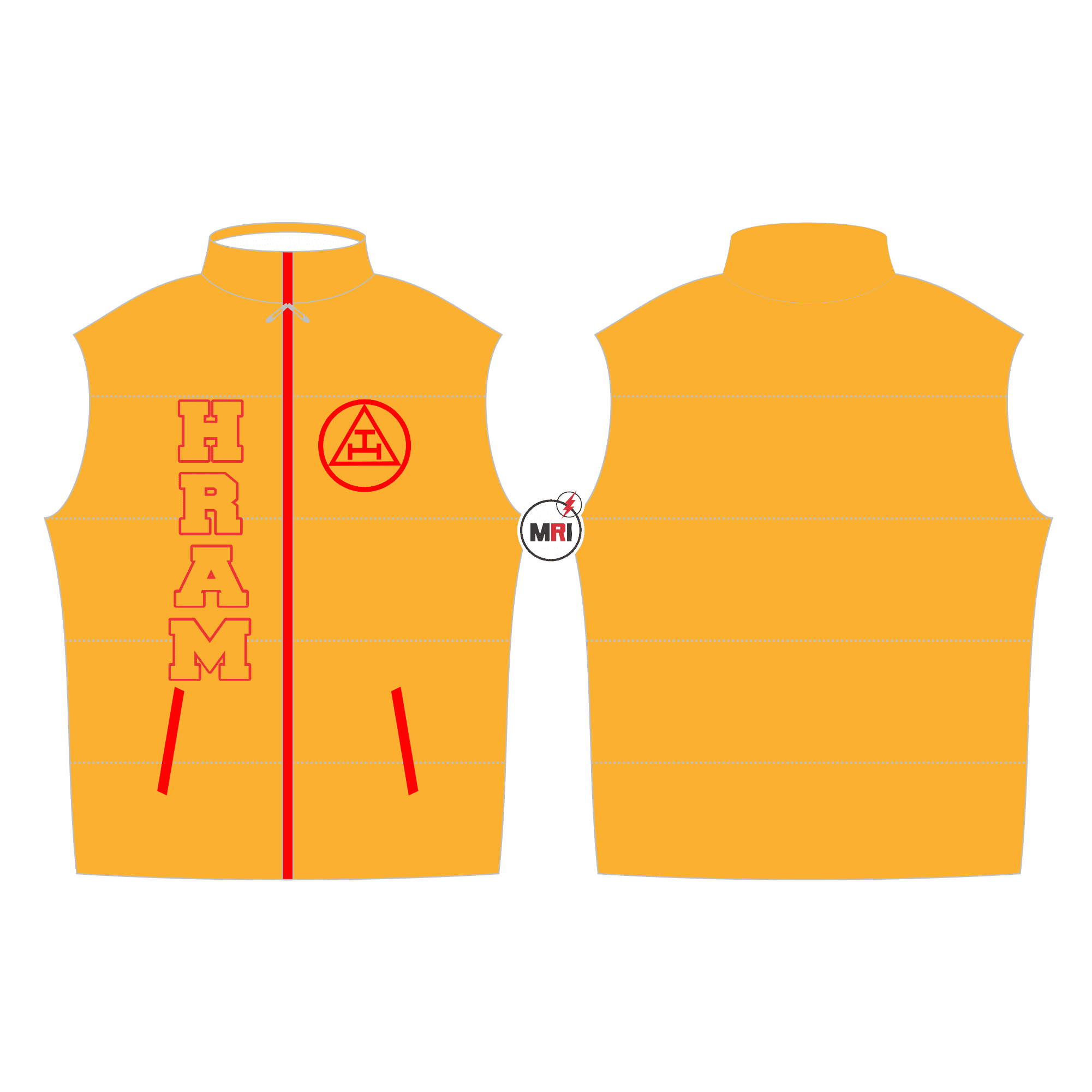 Holy Royal Arch Masonry Quilted Vest