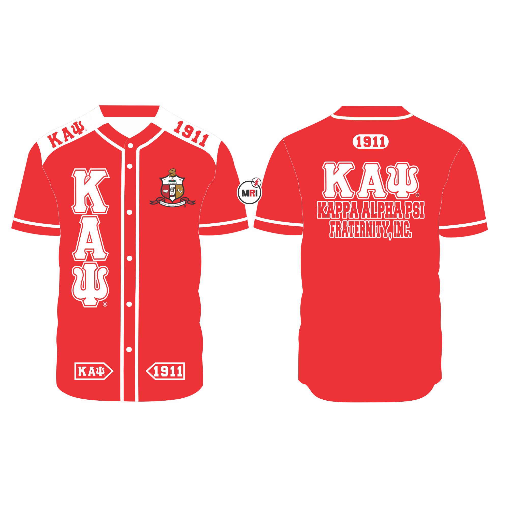 Kappa Alpha Psi Baseball Jersey