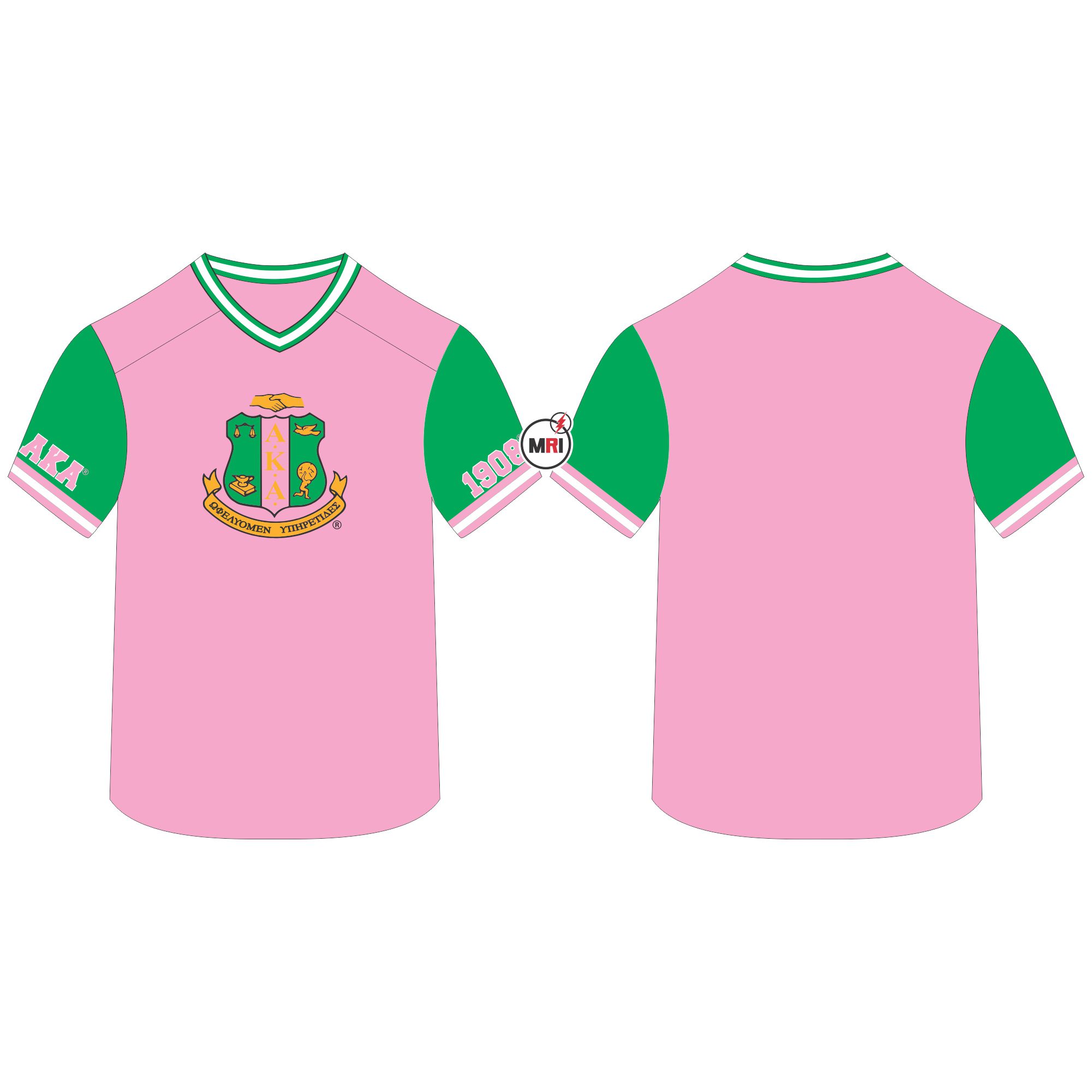 Alpha Kappa Alpha Football Jersey