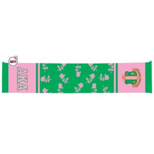 Alpha Kappa Alpha Sublimated Silk Scarf