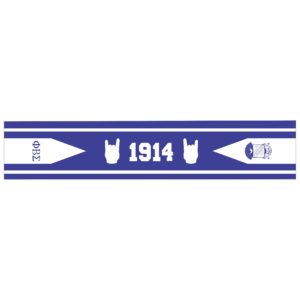 Phi Beta Sigma Sublimated Silk Scarf