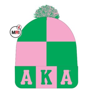 Alpha Kappa Alpha Knitted Beanie Cap