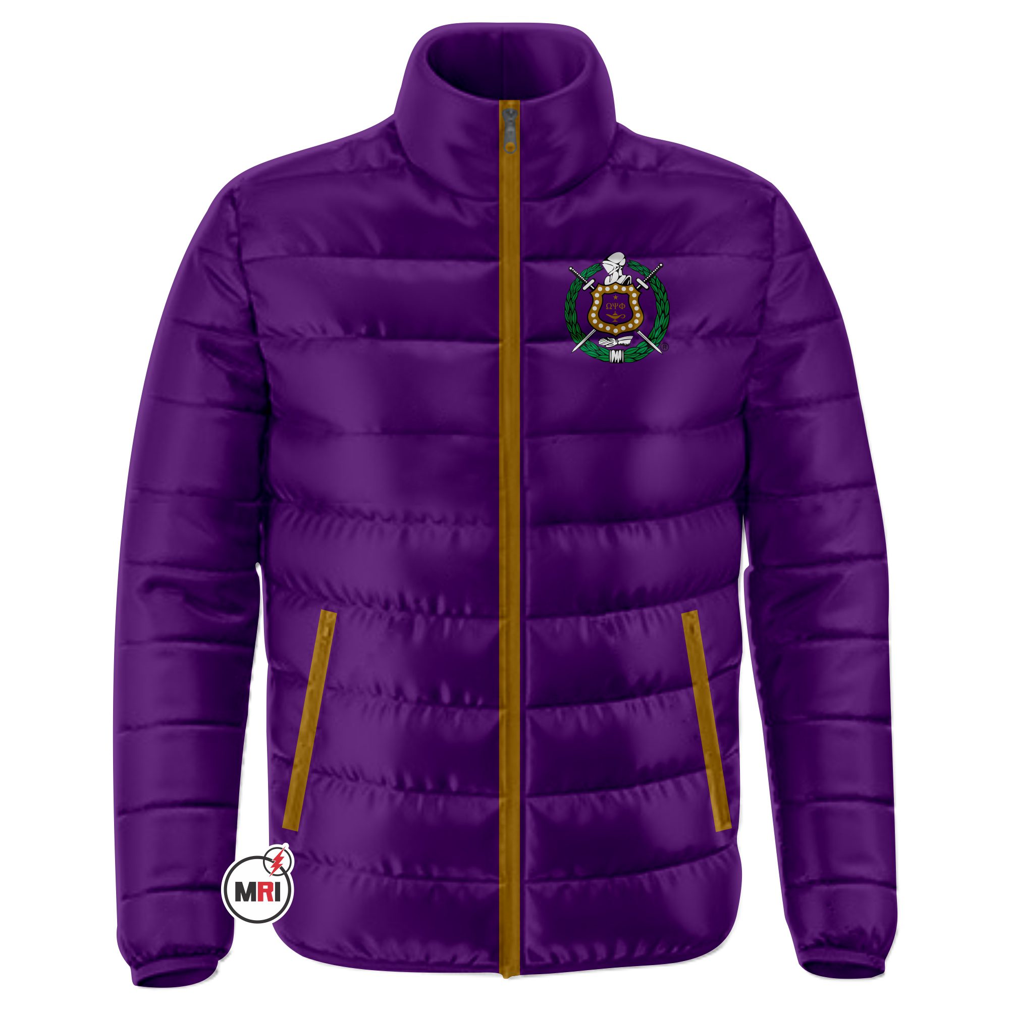 Omega Psi Phi Puffer Jacket