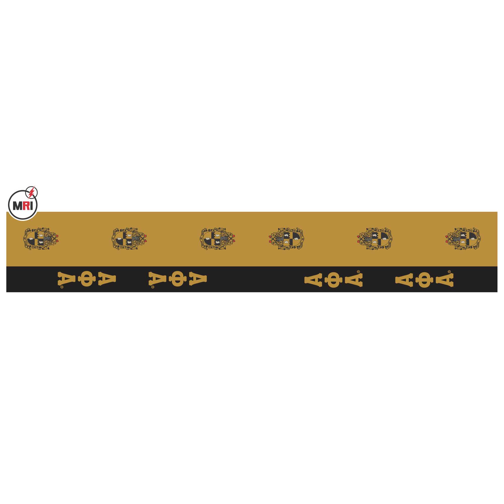 Alpha Phi Alpha Sublimated Silk Scarf