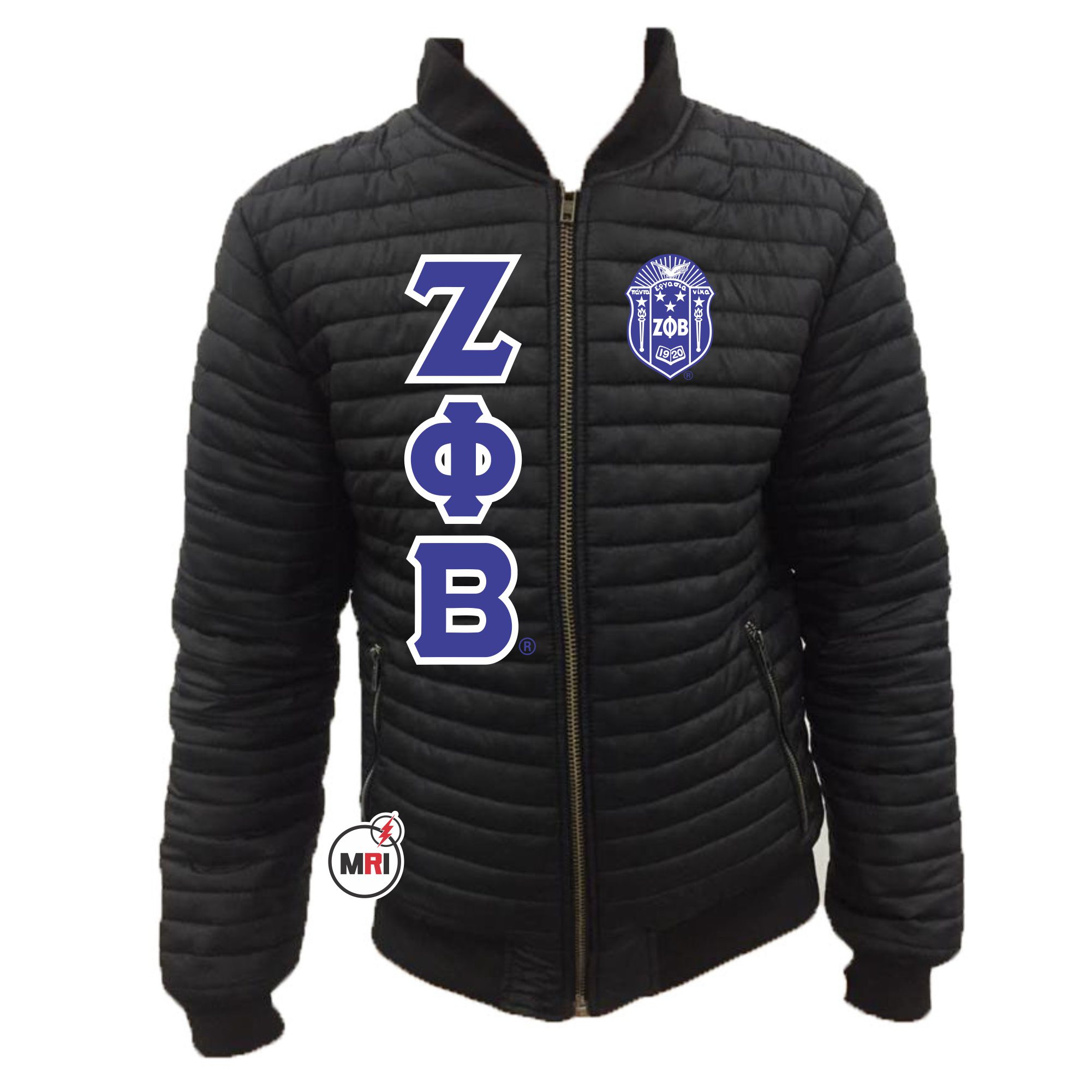 Zeta Phi Beta Puffer Jacket