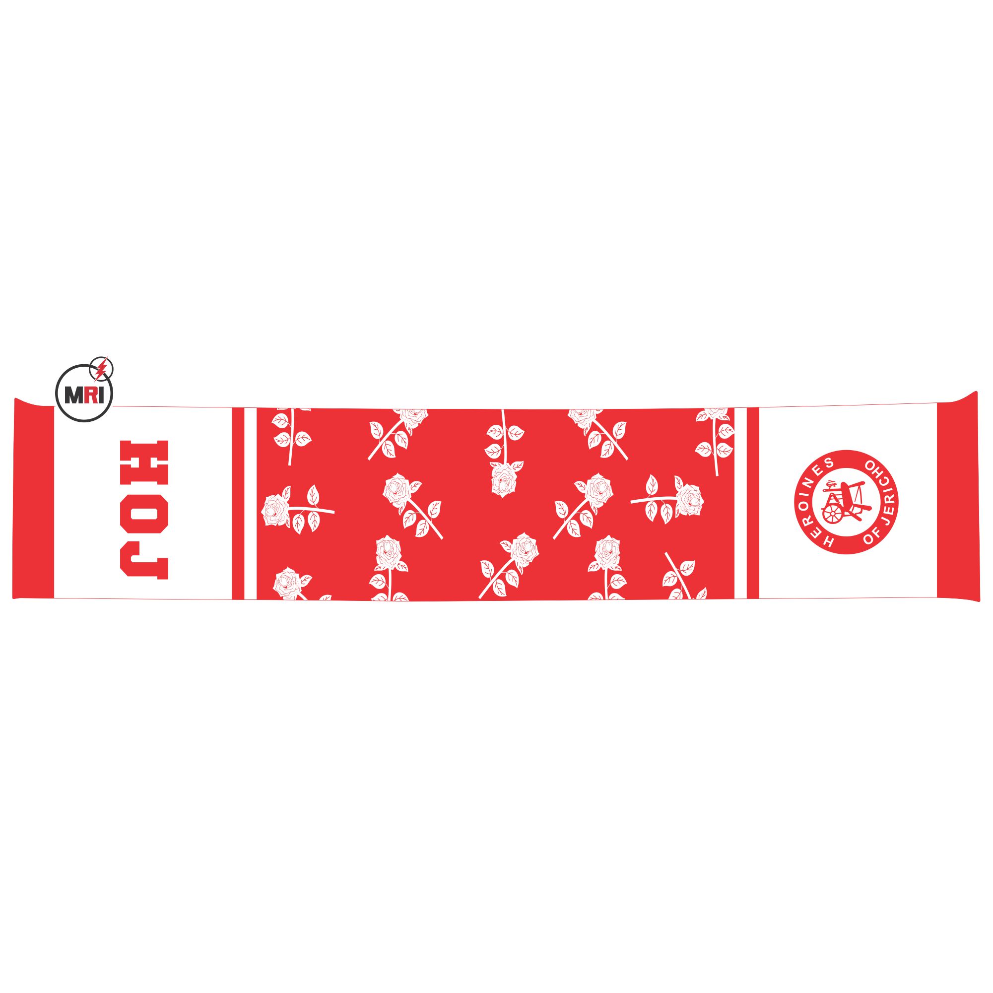 Heroines Of Jericho Sublimated Silk Scarf