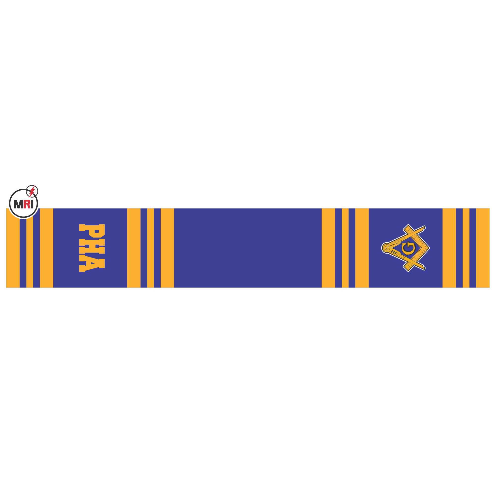 Master Mason Sublimated Silk Scarf
