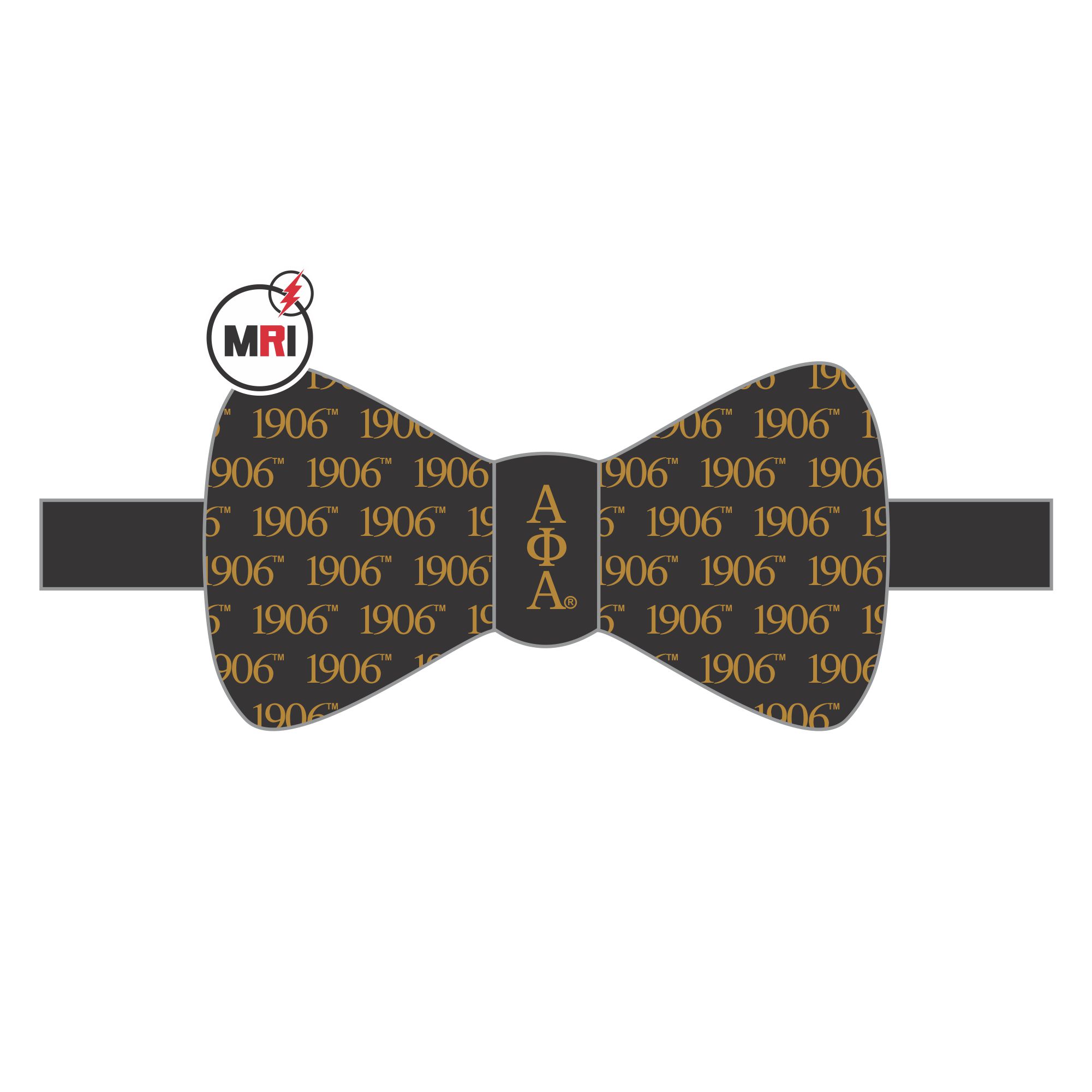 Alpha Phi Alpha Sublimated Bow Tie