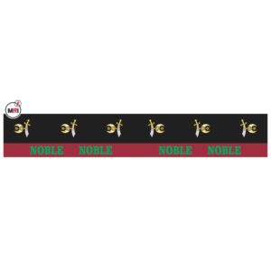 Shriners Sublimated Silk Scarf