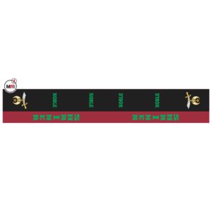 Shriners Sublimated Silk Scarf