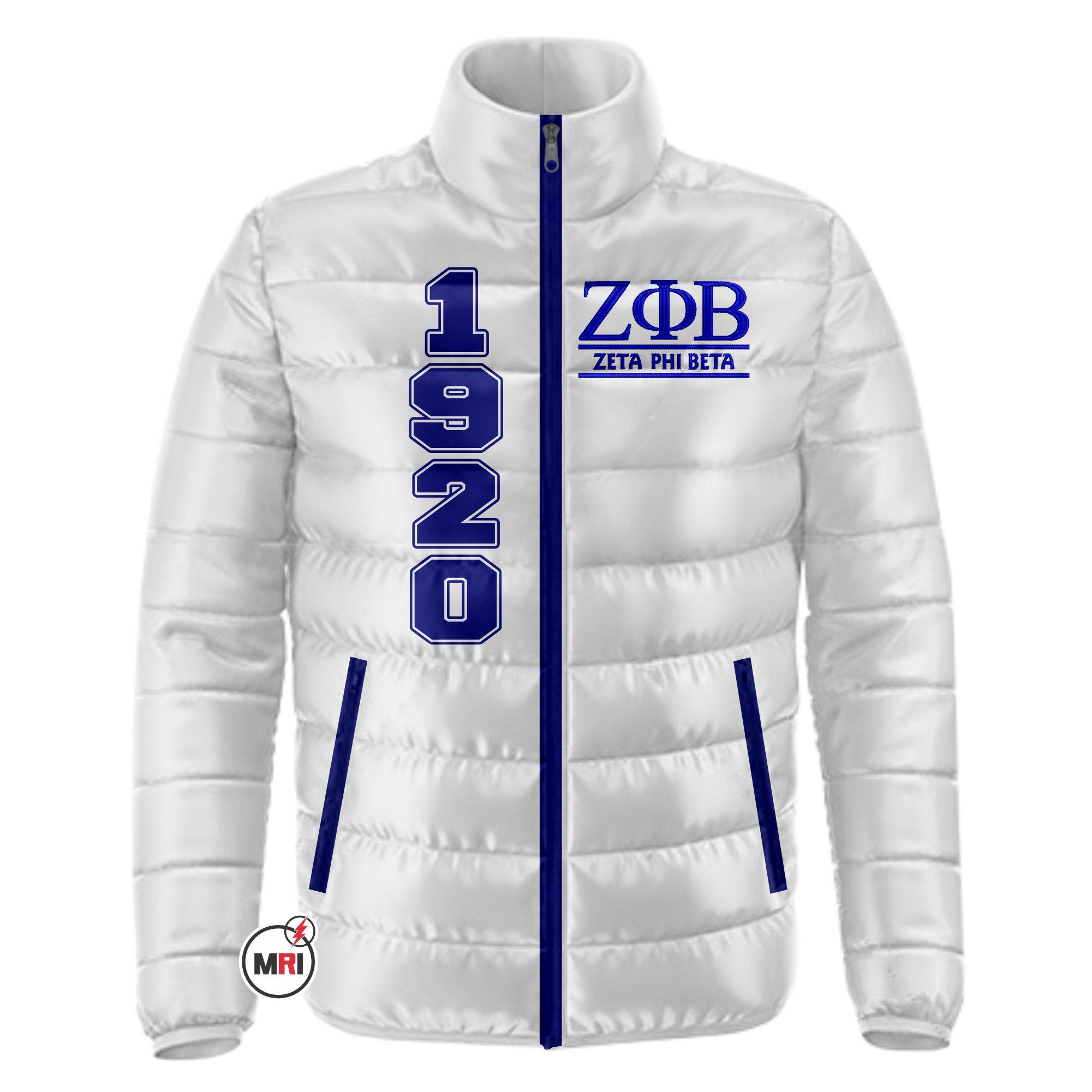 Zeta Phi Beta Puffer Jacket