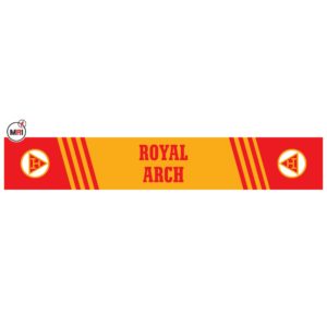 Holy Royal Arch Masonry Sublimated Silk Scarf