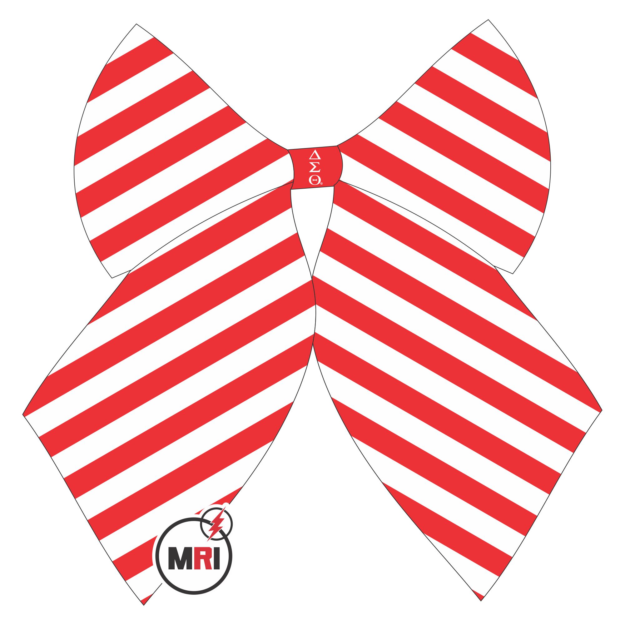 Delta Sigma Theta Sublimated Bow Tie