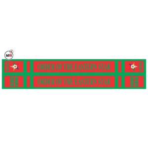 Order Of The Eastern Star Sublimated Silk Scarf
