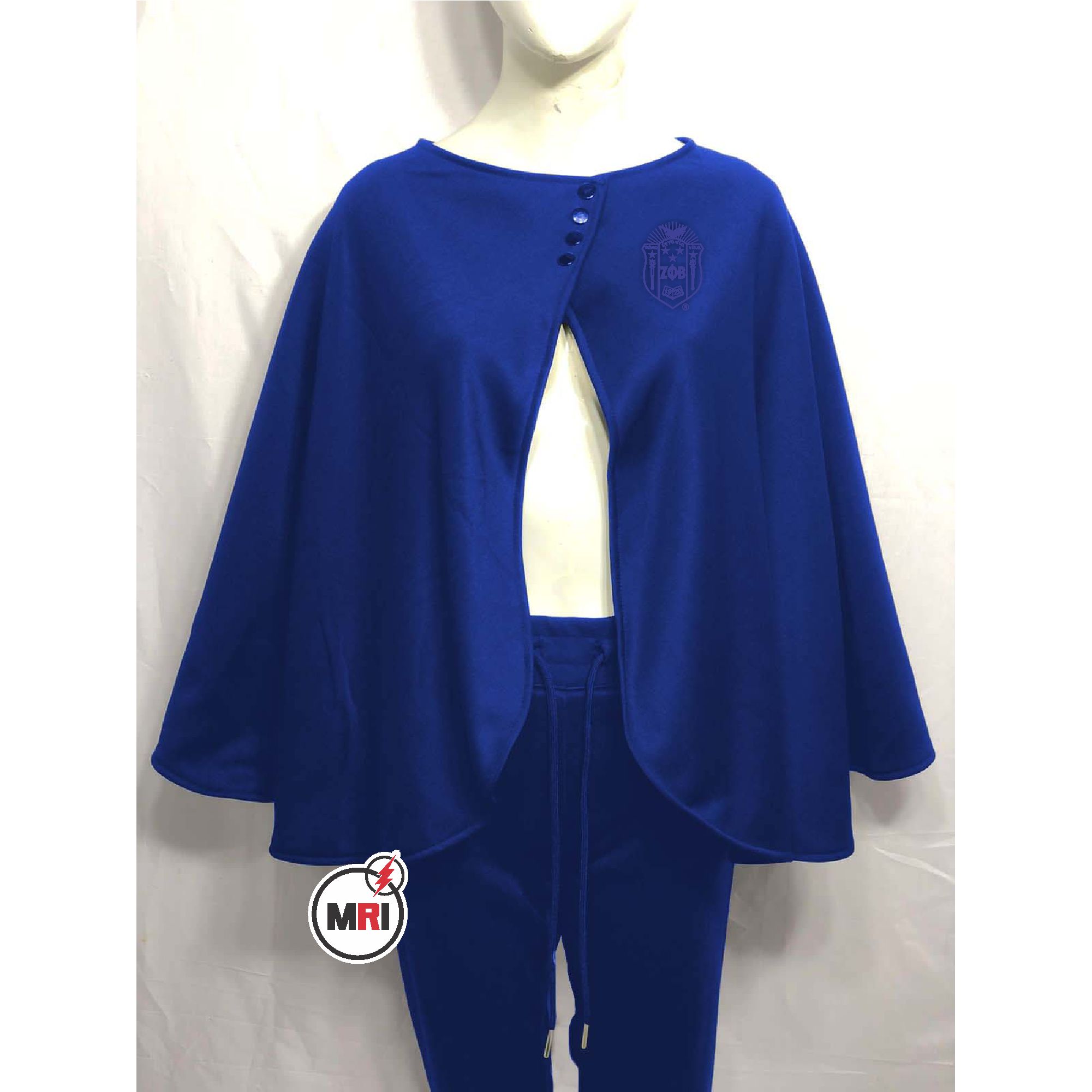 Zeta Phi Beta Cape Shawl