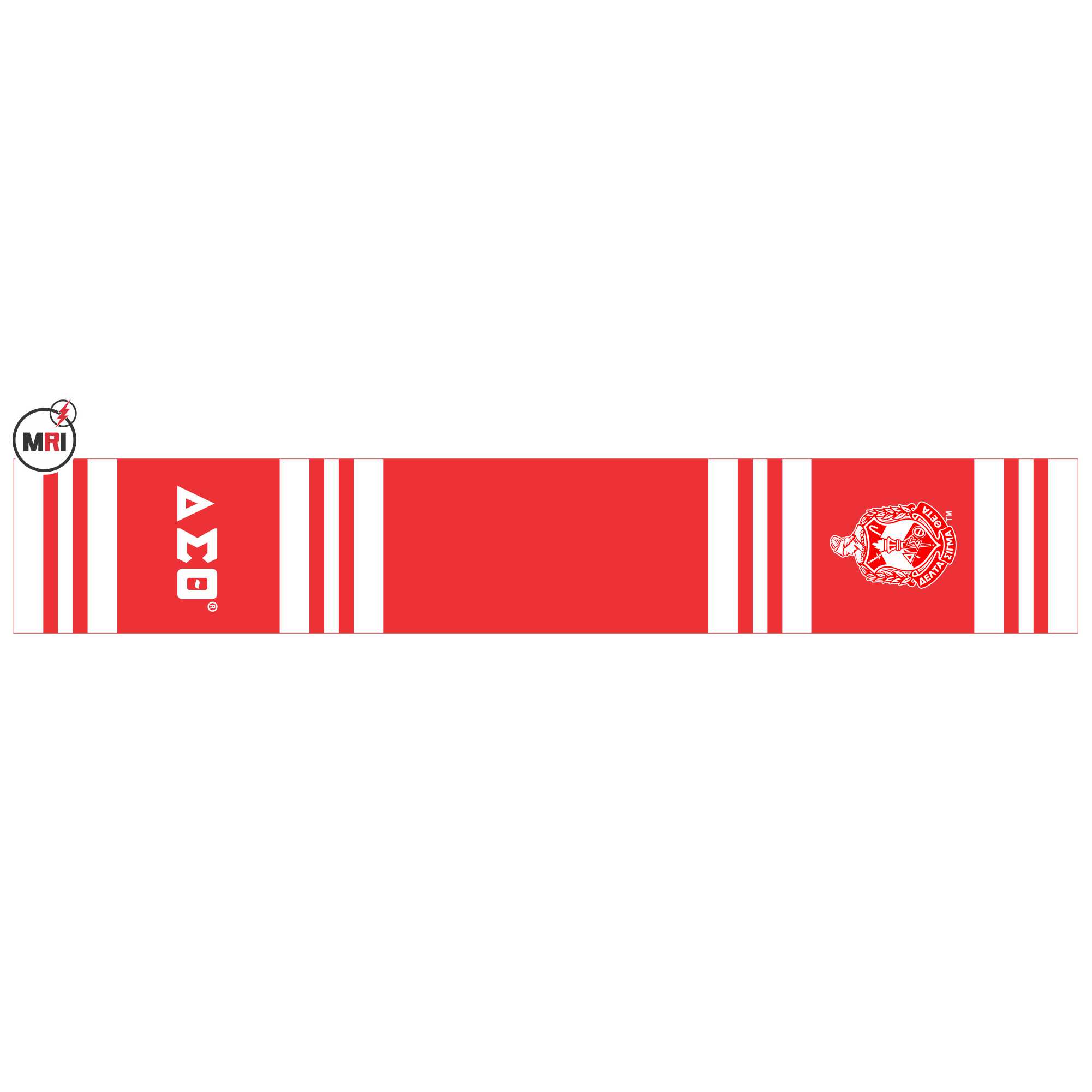 Delta Sigma Theta Sublimated Silk Scarf
