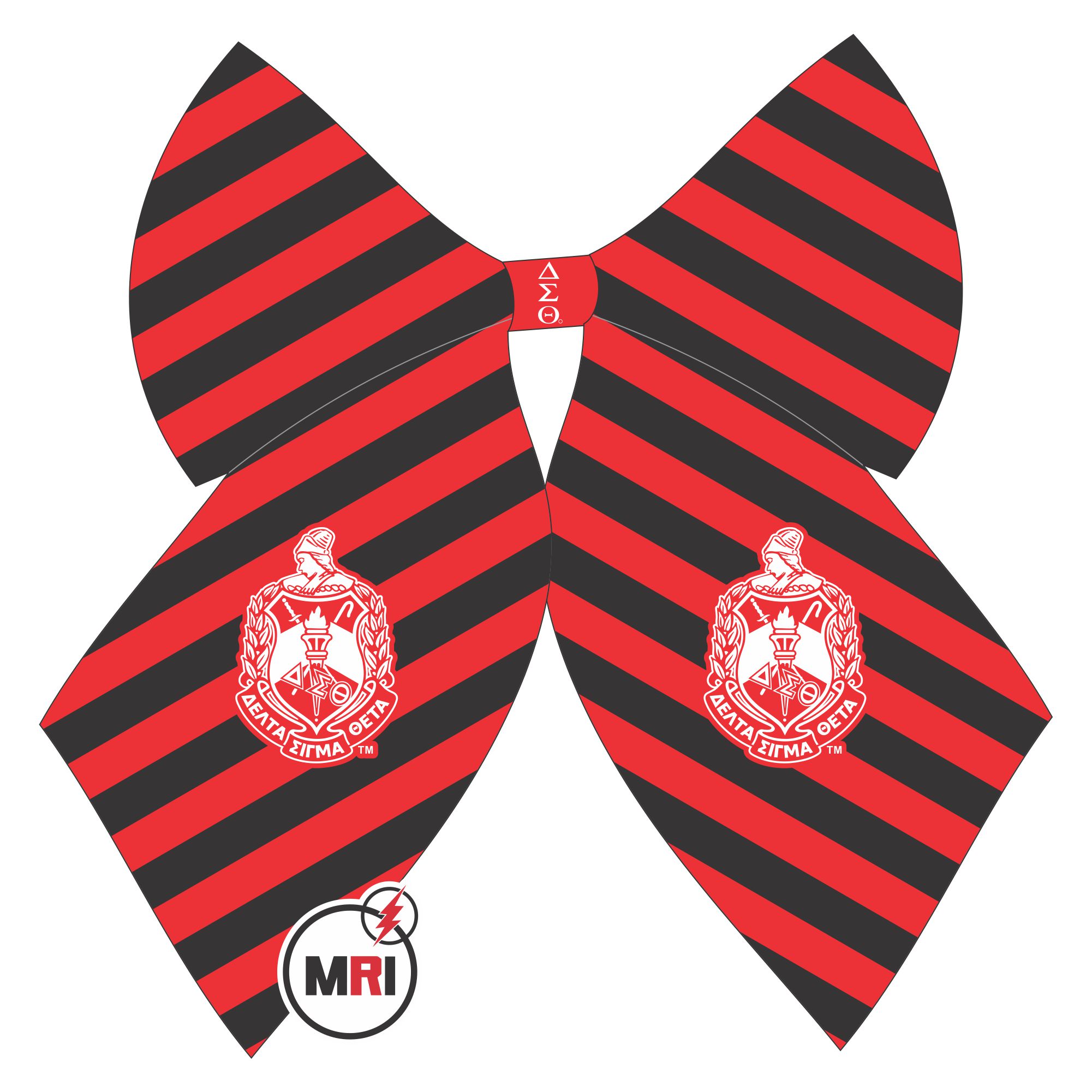 Delta Sigma Theta Sublimated Bow Tie