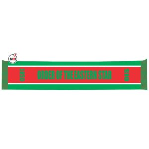 Order Of The Eastern Star Knitted Scarf