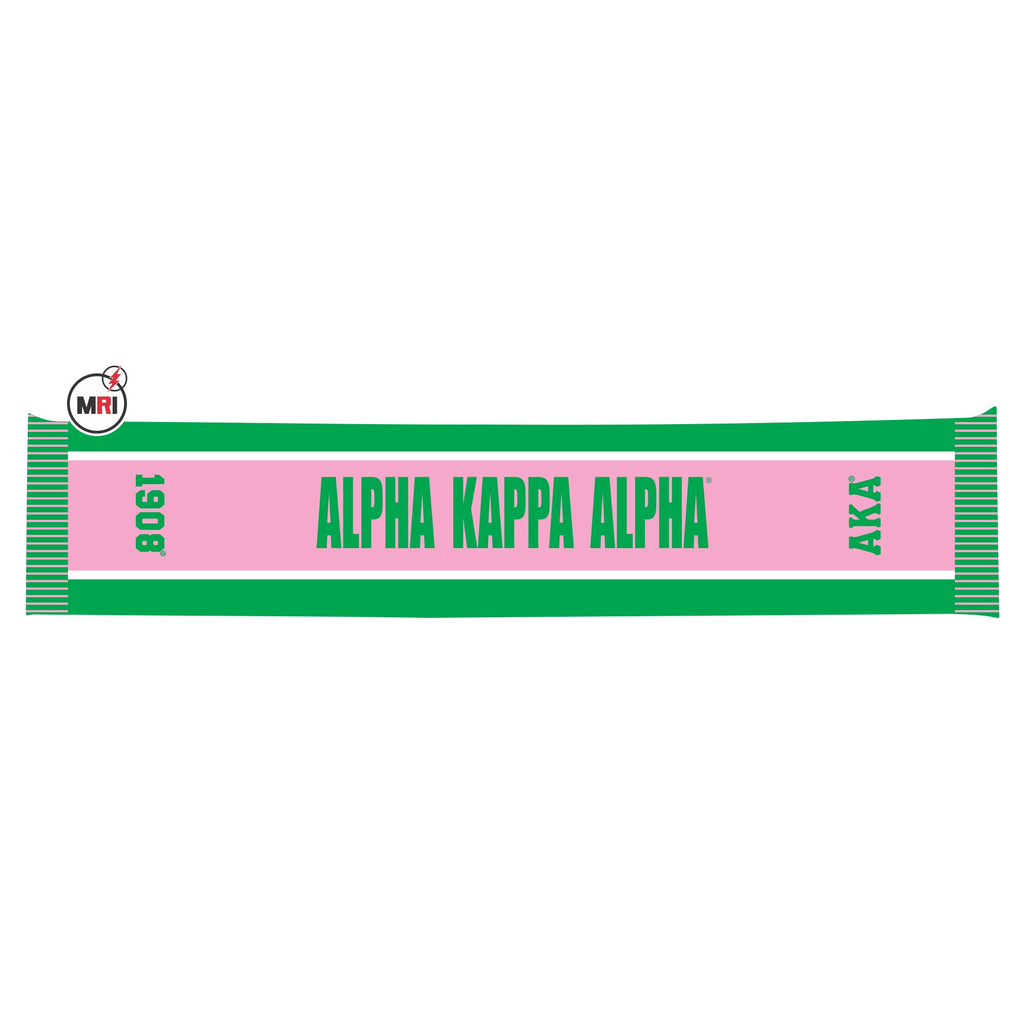 Alpha Kappa Alpha Knitted Scarf