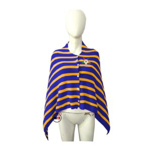 Order Of The Eastern Star Knitted Cape Shawl