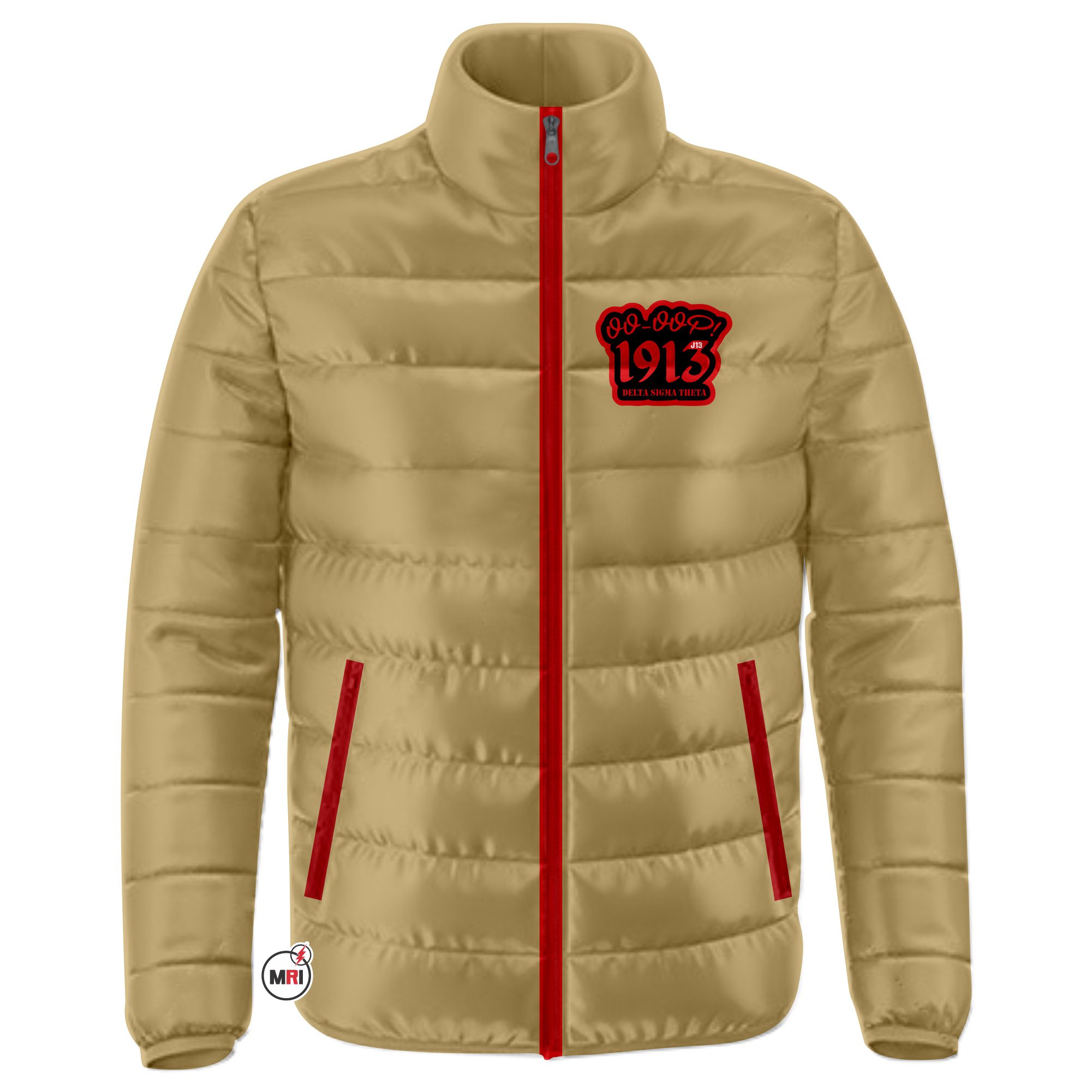 Delta Sigma Theta Puffer Jacket