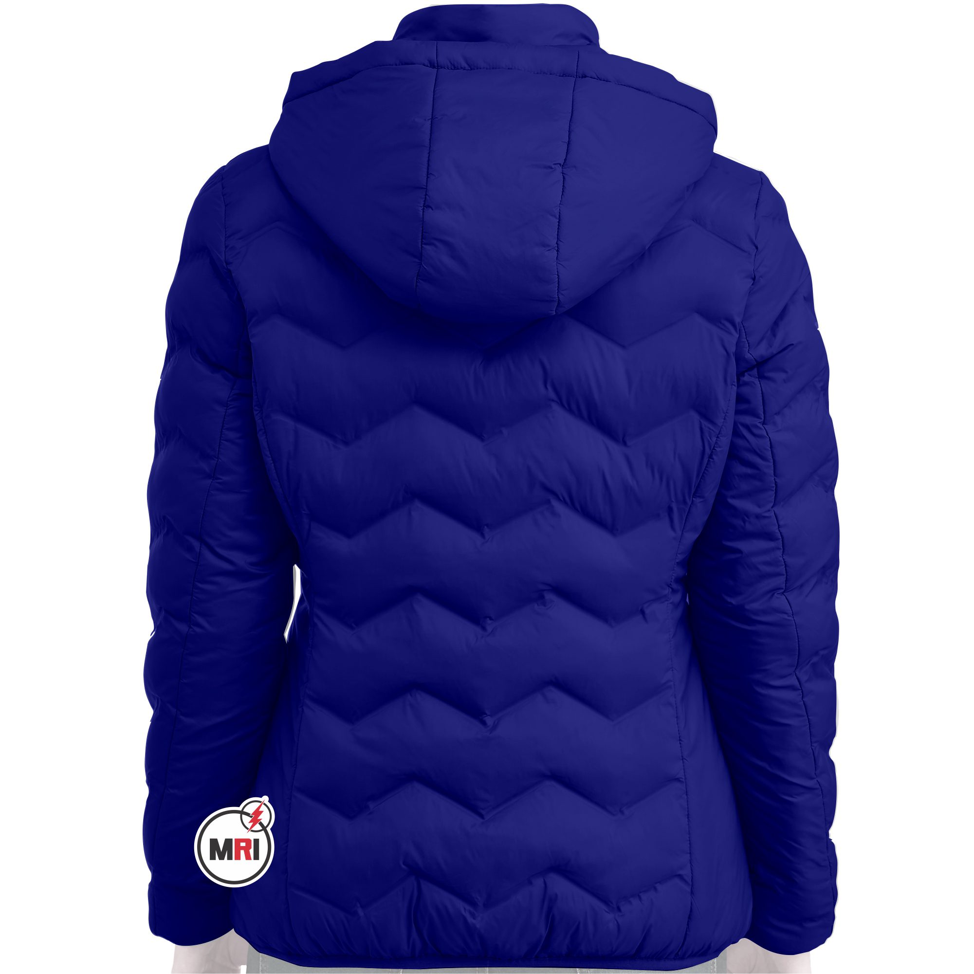Sigma Gamma Rho Puffer Jacket with Hood - Image 2