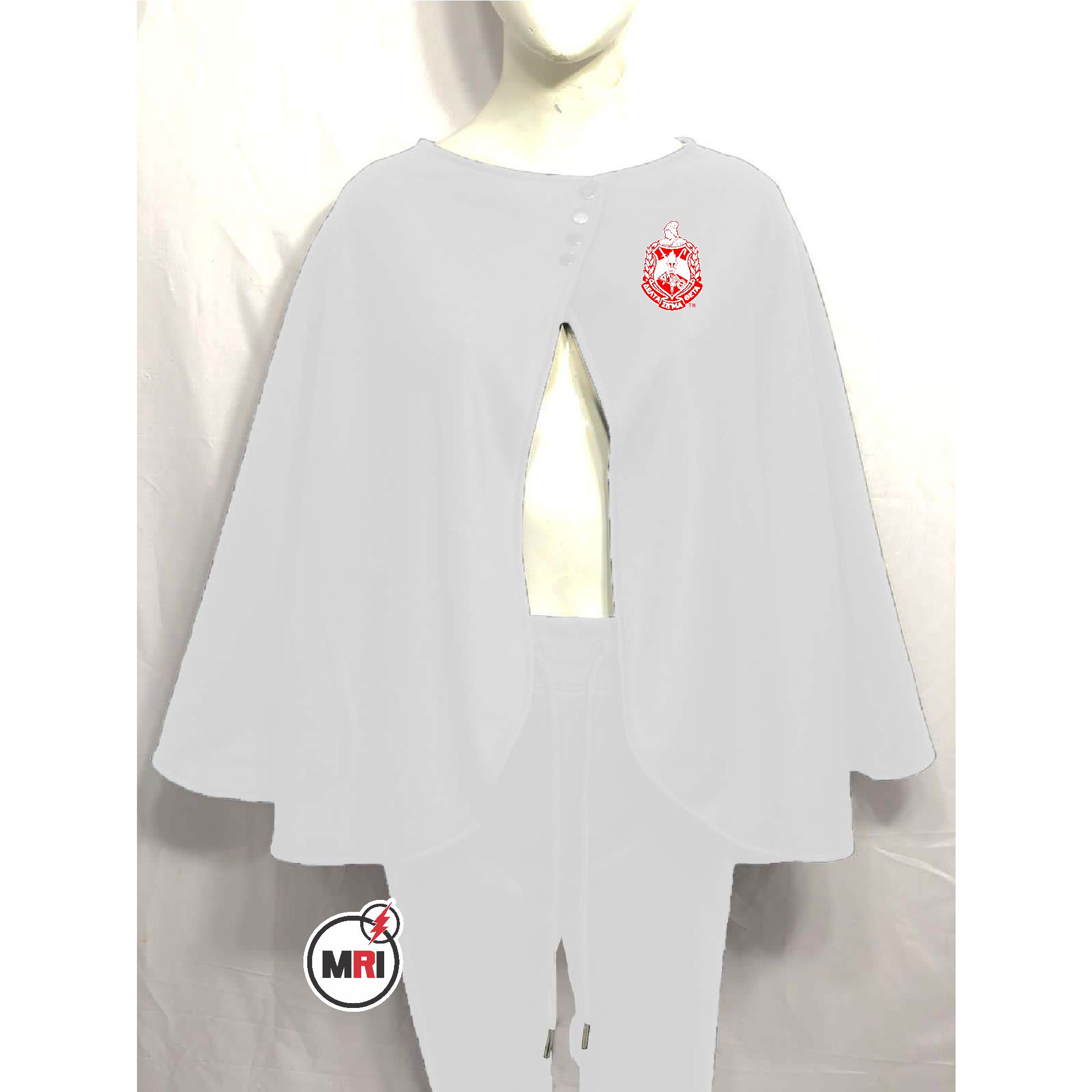 Delta Sigma Theta Cape Shawl