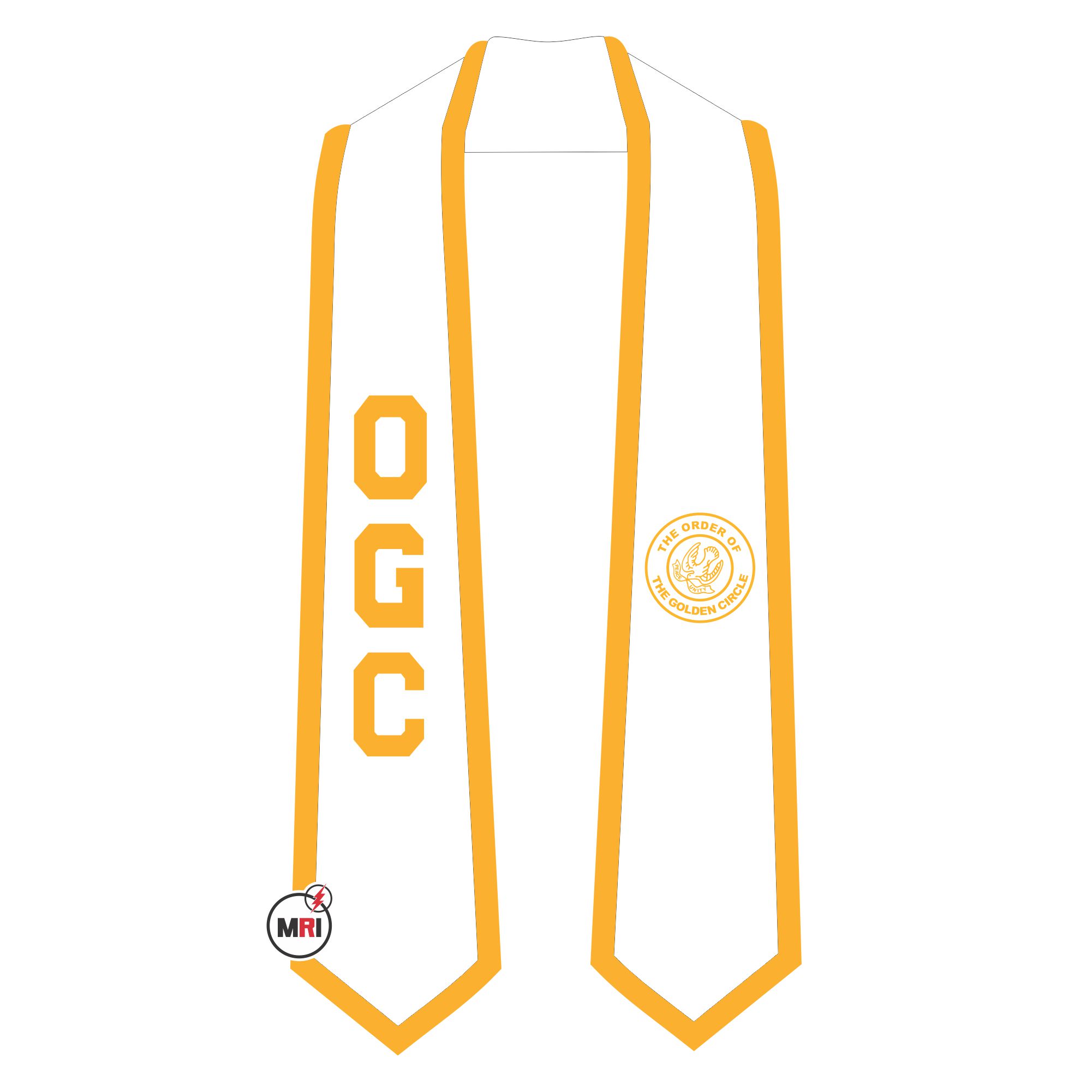 The Order Of The Golden Circle Graduation Stole