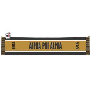 Alpha Phi Alpha Knitted Scarf