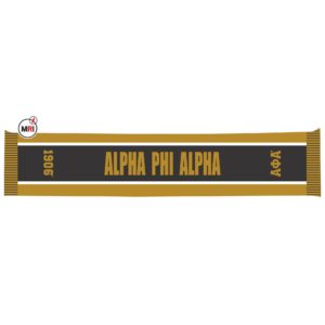 Alpha Phi Alpha Knitted Scarf