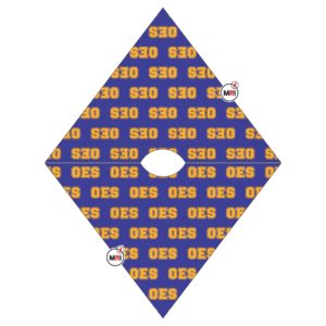 Order Of The Eastern Star Cape Shawl