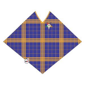 Order Of The Eastern Star Knitted Cape Shawl