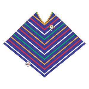 Order Of The Eastern Star Knitted Cape Shawl