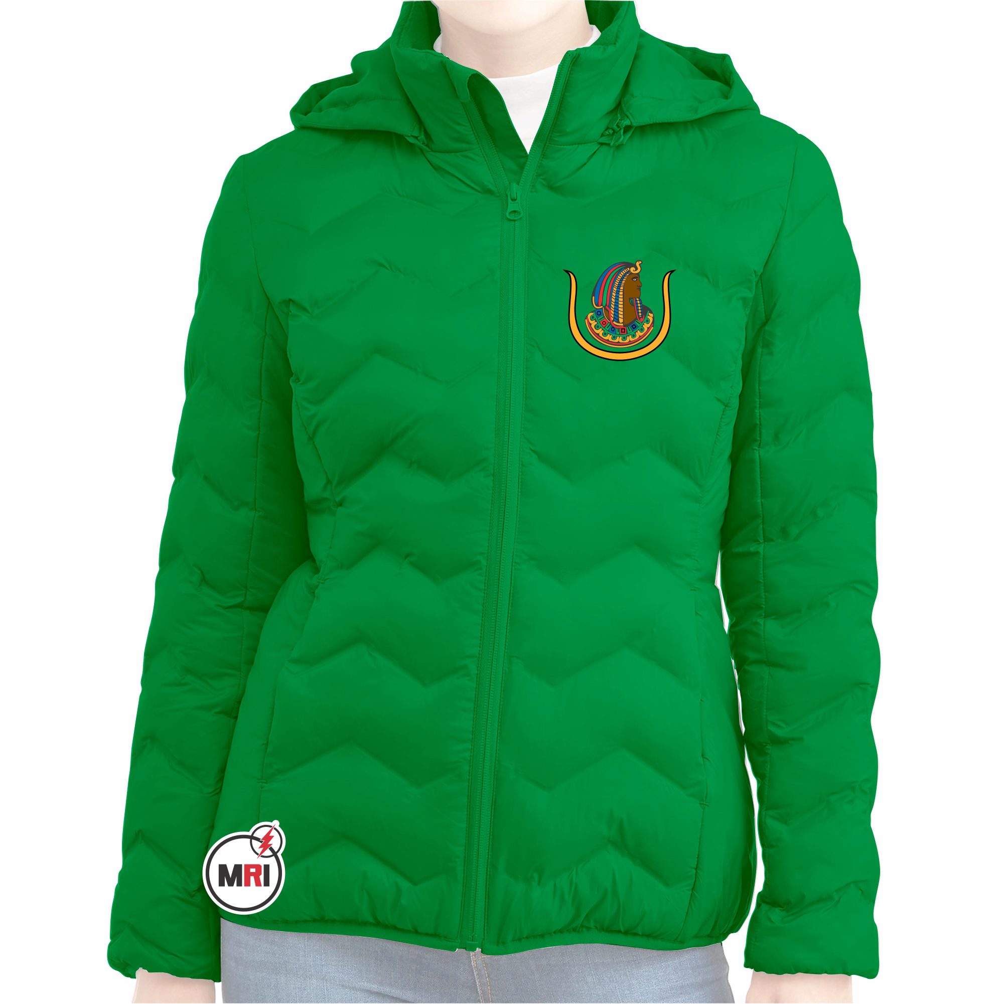 Daughter Of Isis Puffer Jacket with Hood