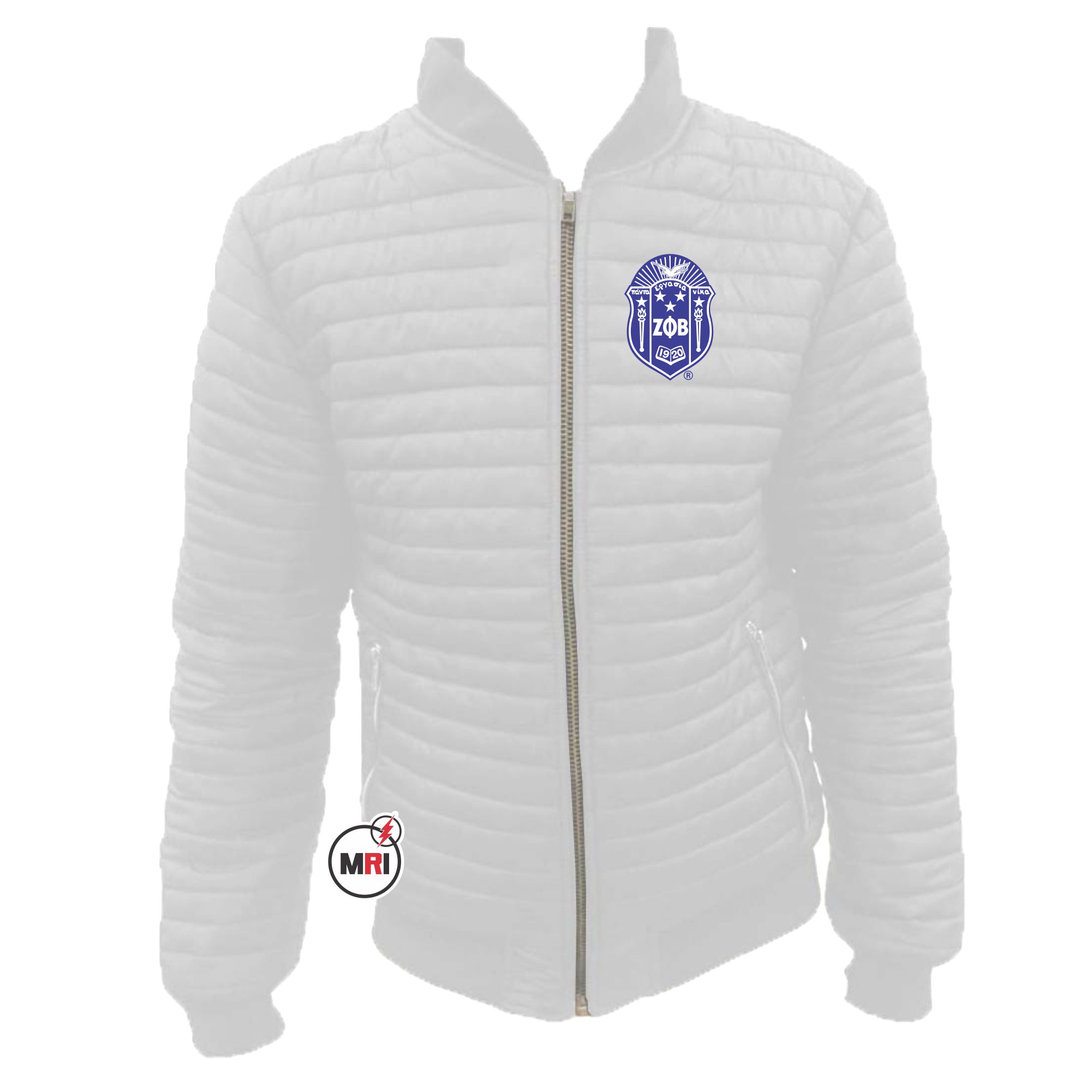 Zeta Phi Beta Puffer Jacket