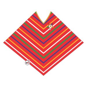 Order Of The Eastern Star Knitted Cape Shawl
